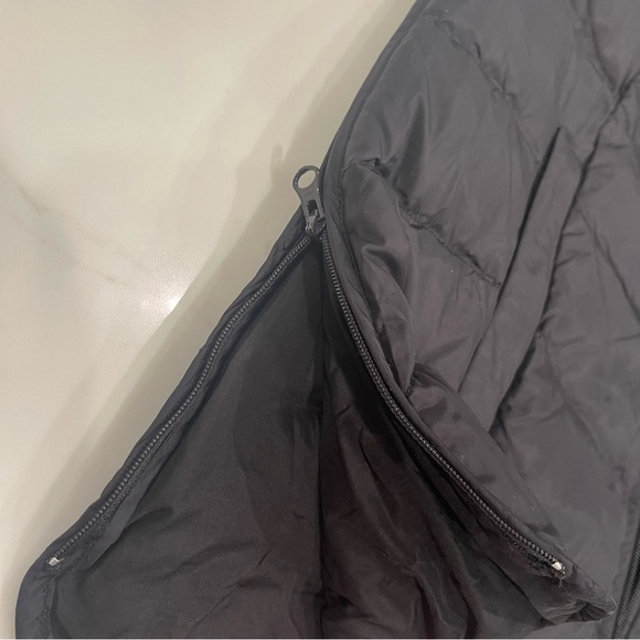 J.Jill Down lined black puffer vest - Picture 9 of 14